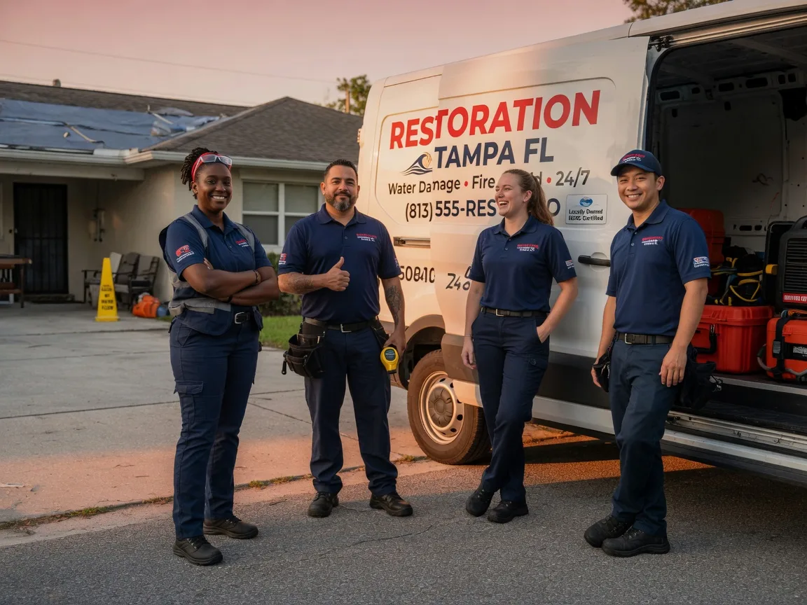 Water Damage Restoration company in Pelican, LA